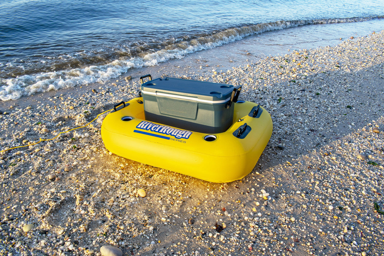River Rough Cooler Raft – Heavy-Duty Inflatable Floating Cooler Holder