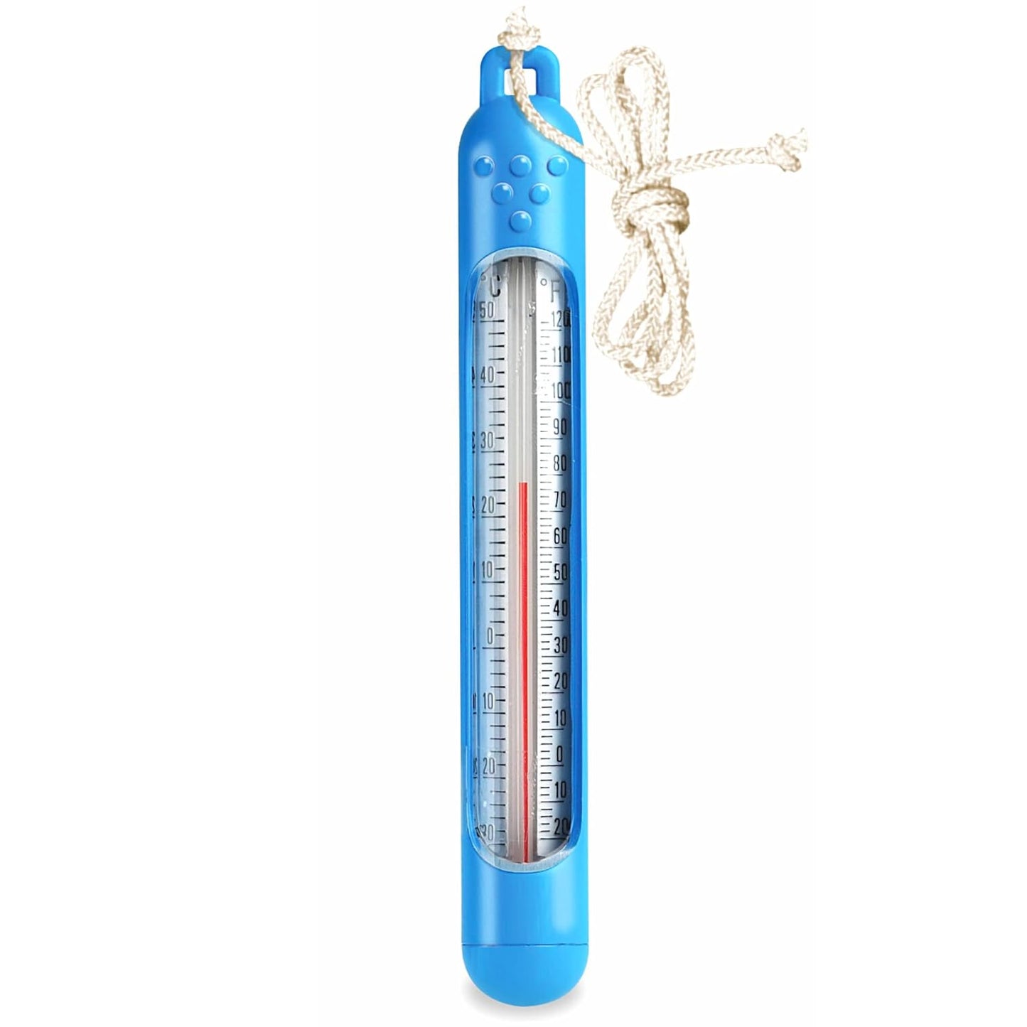 Color View Floating Pool Thermometer – Accurate & Easy-to-Read Water Temperature Gauge
