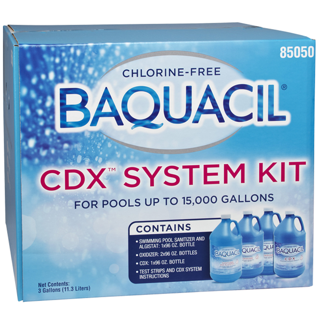 Baquacil CDX StartUp Kit Complete ChlorineFree Pool Maintenance Sy