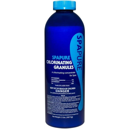 SpaPure Premium Chlorinating Granules (2 lb) – Fast-Dissolving Spa Sanitizer