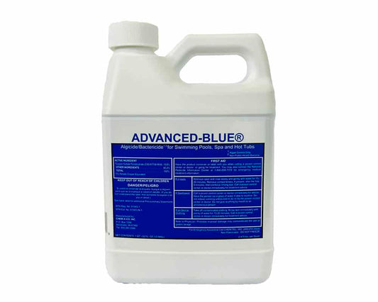 Advanced Blue® Algicide & Bactericide – 32 oz. Pool & Spa Treatment