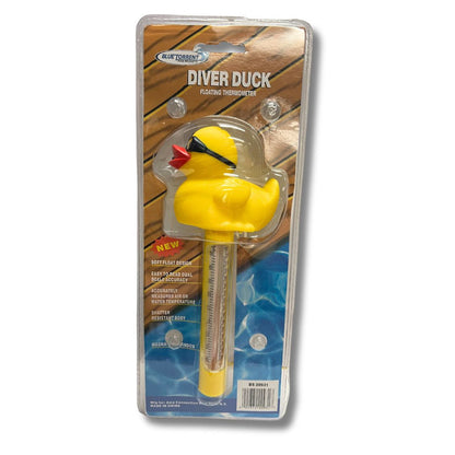 Blue Torrent Diver Duck Floating Pool Thermometer – Fun & Accurate Water Temperature Gauge