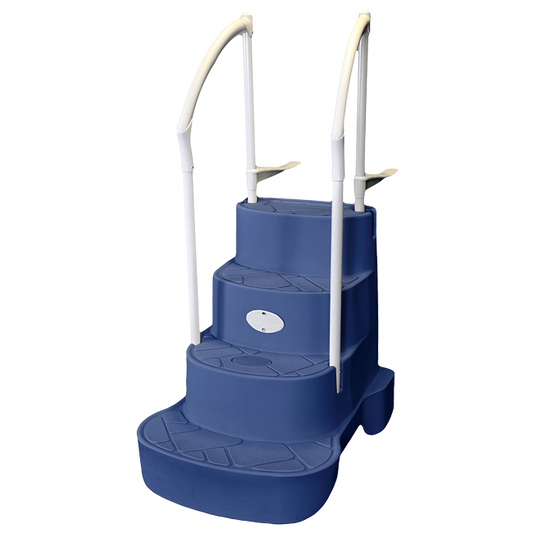 Opera Premium Pool Entry Steps – Aqua Blue | Safe & Stylish Access